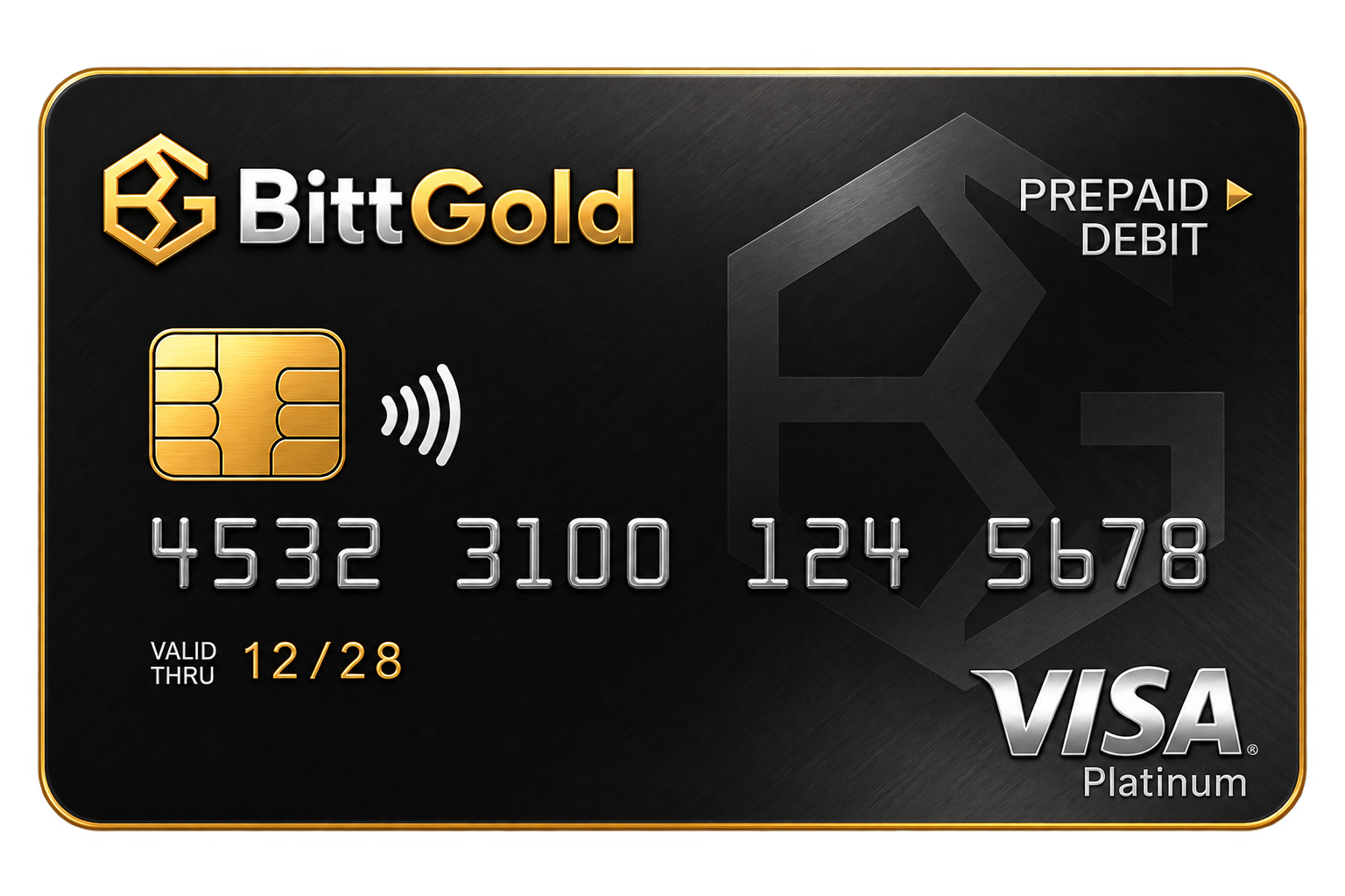 BittGold Debit Card
